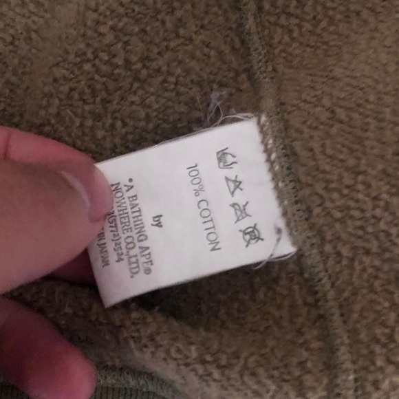 Bape Zip Up Hoodie - Picture 4 of 5